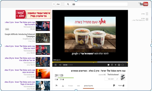 פרסום ביוטיוב FIRST WATCH